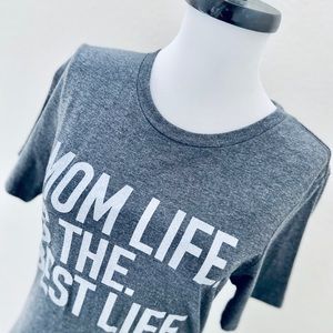#mom life tee